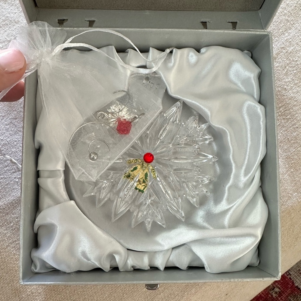 waterford crystal snowflake wishes limited edition ornament